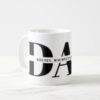 Geschenk für Vater mit Kindernamen