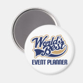 Geschenk für Veranstaltungsplaner Magnet (Vorderseite/Rückseite)