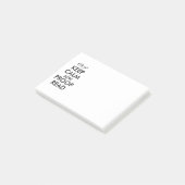 Geschenk für Verfasser behalten Ruhe und lasen Post-it Klebezettel (angewinkelt)