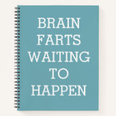 Geschenk für vergessene Leute, um lustige Zitate z Notizblock (Vorderseite)