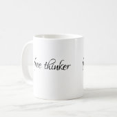 Geschenk für Verschwörungstheoretiker, Residenz de Kaffeetasse (Vorderseite Links)