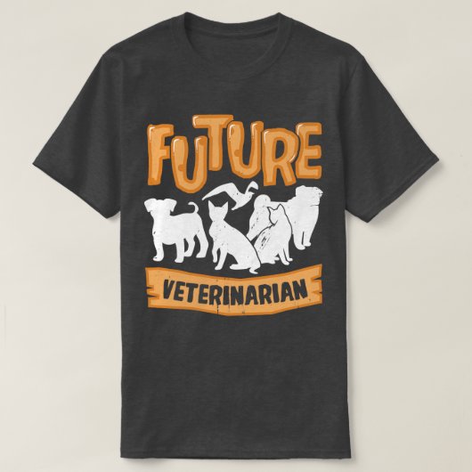Geschenk für Veterinärmediziner T-Shirt (Design vorne)