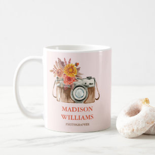 Geschenk für Vintage Fotografen mit benutzerdefini Kaffeetasse