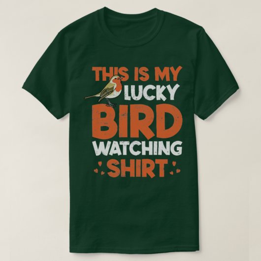 Geschenk für Vögel T-Shirt (Design vorne)