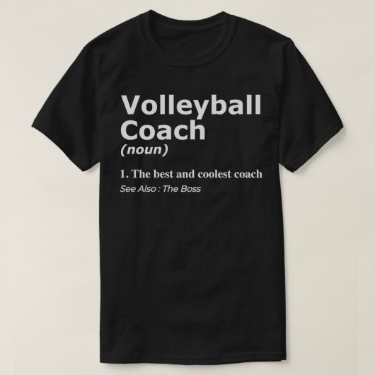 Geschenk für Volleyball und Reisebusse T-Shirt (Design vorne)