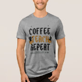 Geschenk für Vorschullehrer Tri-Blend Shirt (Vorderseite)