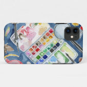 Geschenk für Wasserfarben Case-Mate iPhone Hülle (Rückseite (Horizontal))
