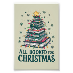 Geschenk für Weihnachten für Bibliothekar-Fan Fotodruck