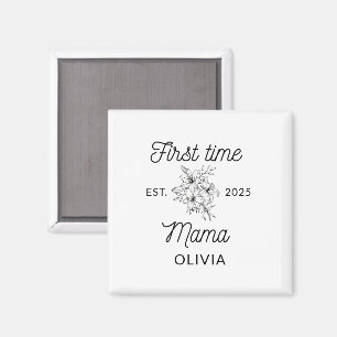 Geschenk für werdende Mamas zum Muttertag erstmali Magnet