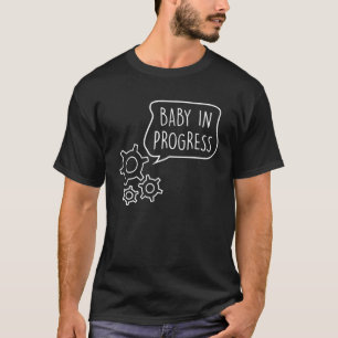 Geschenk für werdende Mütter Baby Loading Mom I T-Shirt