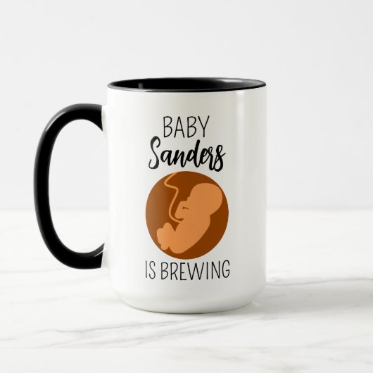 Geschenk für werdende Mutter, Geschenk für werdend Tasse (Links)