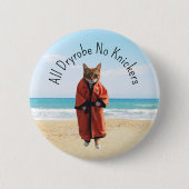 Geschenk für Wildschwimmer im Freiwasser Button (Vorderseite)