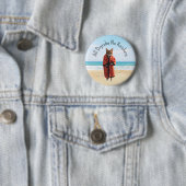 Geschenk für Wildschwimmer im Freiwasser Button (Beispiel)