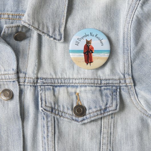 Geschenk für Wildschwimmer im Freiwasser Button (Beispiel)