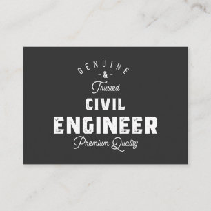 Geschenk für Zivile Ingenieure Visitenkarte