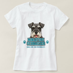 🐾 Geschenk für Zwergschnauzer-Liebhaber 🐾 T-Shirt