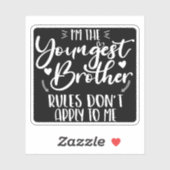 Geschenk fürs Geschwistern, Sonnengeschenk für Kin Aufkleber (Blatt)