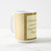geschenk Geburtstag personalizable Vater Kaffeetasse (Vorderseite Links)