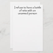 Geschenk-Geburtstagsgeschenkideen der lustigen Briefpapier (Vorne/Hinten)