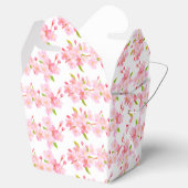 Geschenk/Gefallen Box-Rosa Blüten Geschenkschachtel (Geöffnet)