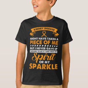 Geschenk gegen Krankheiten - Nierenkrebs nie aufge T-Shirt