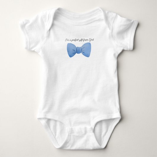 Geschenk Gottes Babyjunge Baby Strampler (Vorderseite)