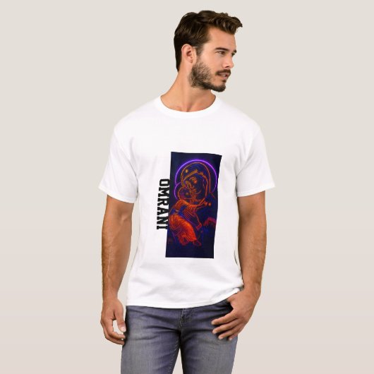 Geschenk Gottes - Selige Mutter mit Kind T-Sh T-Shirt (Vorne ganz)