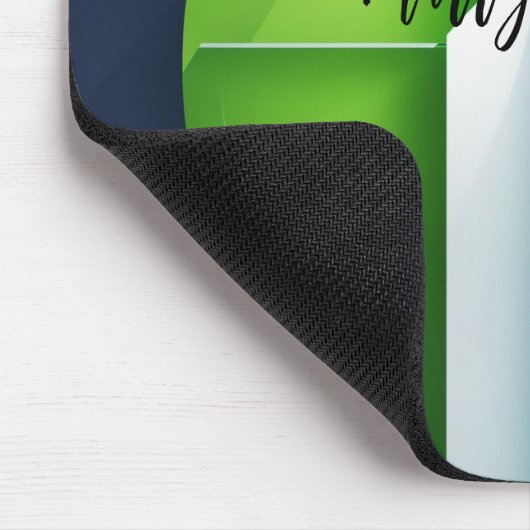 Geschenk Haroon Modern Chrisam 3D Foto Grid Mouse Mousepad (Ecke)