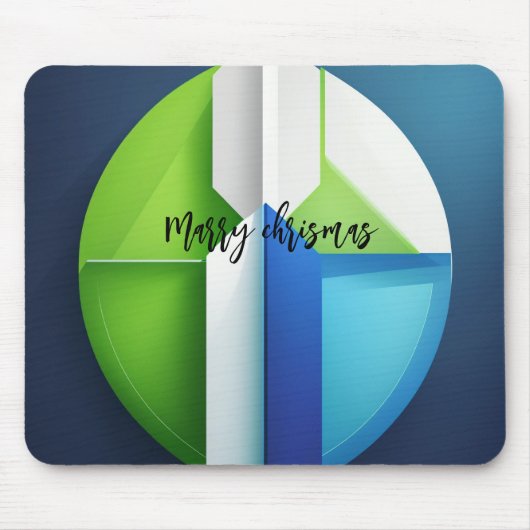 Geschenk Haroon Modern Chrisam 3D Foto Grid Mouse Mousepad (Vorne)