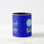 Geschenk-Idee für Babysitter (Welten am besten) Tasse (Zentrum)