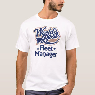Geschenk-Idee für Flotten-Manager (Welten am T-Shirt