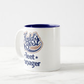 Geschenk-Idee für Flotten-Manager (Welten am Zweifarbige Tasse (Vorderseite Links)