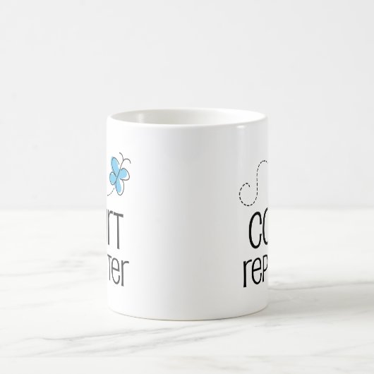 Geschenk-Idee für Gerichtsschreiber Kaffeetasse (Mittel)