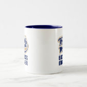 Geschenk-Idee für Geschäftsführer (Welten am Zweifarbige Tasse (Mittel)