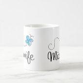 Geschenk-Idee für Hebamme (Schmetterling) Kaffeetasse (Mittel)