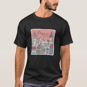 Geschenk Idee für Prag Fans T-Shirt