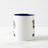 Geschenk-Idee für Ski-Lehrer (Welten am besten) Zweifarbige Tasse (Mittel)