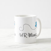 Geschenk-Idee für Stunden-Manager (Schmetterling) Kaffeetasse (VorderseiteRechts)