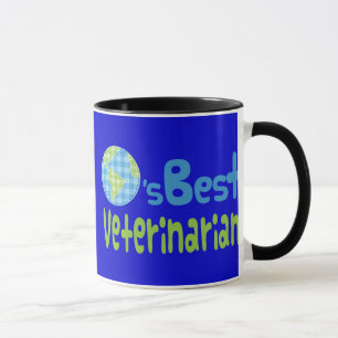 Geschenk-Idee für Tierarzt (Welten am besten) Tasse