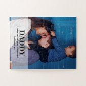Geschenk Idee für VATER Personalisiert Daddy Foto Puzzle (Horizontal)