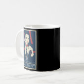 Geschenk Idee John Mulaney nie wird Präsident Ne Kaffeetasse (Vorderseite Links)