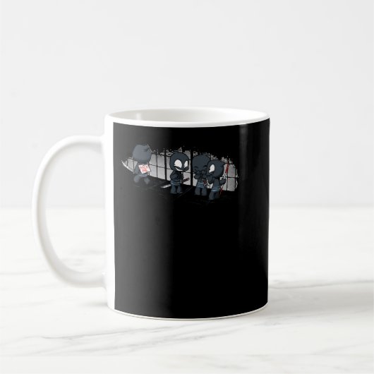 Geschenk Idee Ninja Gaiden Weihnachtsfeiertag Kaffeetasse (Links)