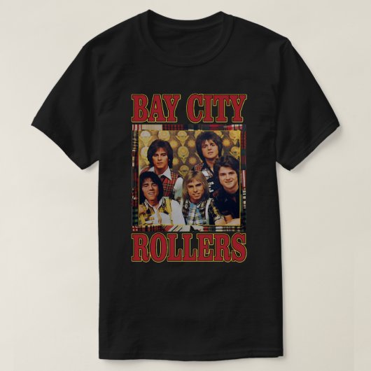 Geschenk Ideen Band Bay City Rollers Music Rock Re T-Shirt (Design vorne)