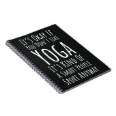 Geschenk Ideen für einen Yoga Lover Yogi für sie Notizblock (Rechte Seite)