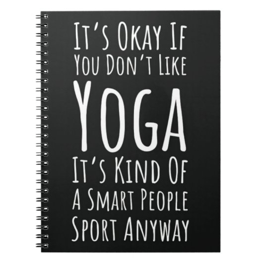 Geschenk Ideen für einen Yoga Lover Yogi für sie Notizblock (Vorderseite)