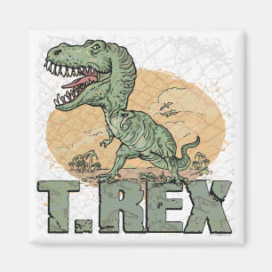 Geschenk-Ideen T Rex durch Mudge Studios Magnet