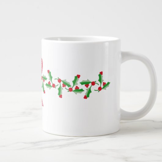 Geschenk (Ihre Goodies hinzufügen) Jumbo-Tasse (Rechts)