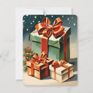 Geschenk Illustration Weihnachten