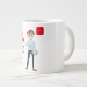 Geschenk JumboMug Jumbo-Tasse (Vorderseite Rechts)