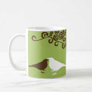 GESCHENK-Kaffee-Tasse des grünen niedlichen Kaffeetasse